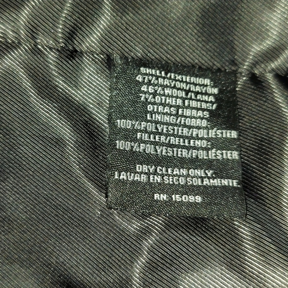 Structure wool coat Size Large - Picture 5 of 6